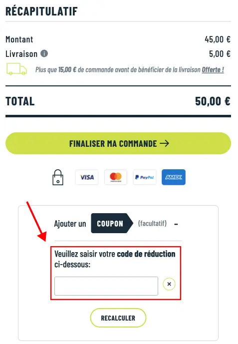 Tutoriel code promo i-Run