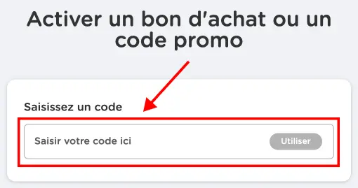 Tutoriel code promo Ouigo