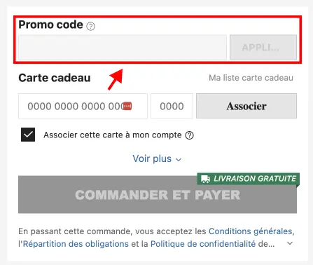 Tutoriel code promo SHEIN
