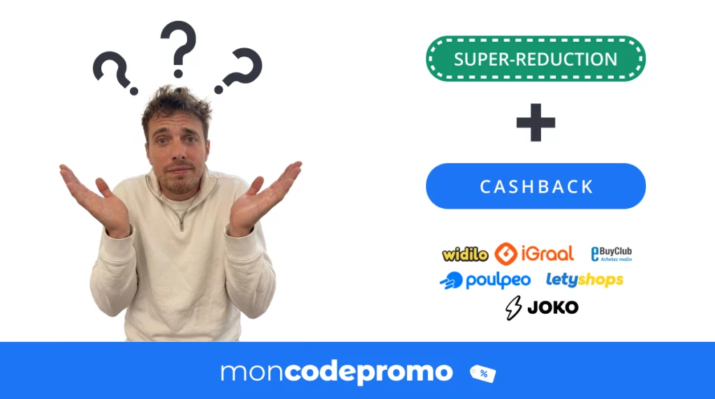 Marius Bernier explique comment cumuler cashback et code promo sur moncodepromo.fr
